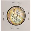 Image 2 : 1935-D Boone Commemorative Half Dollar Coin Amazing Toning