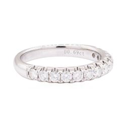 18KT White Gold 0.69 ctw Diamond Ring