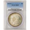 Image 1 : 1902-S $1 Morgan Silver Dollar Coin PCGS MS65 Nice Toning
