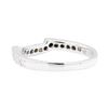 Image 3 : Platinum 0.14 ctw Diamond Band