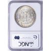 Image 2 : 1884 $1 Morgan Silver Dollar Coin NGC MS64 Nice Toning