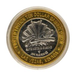 .999 Fine Silver Rio Las Vegas, Nevada $10 Limited Edition Gaming Token