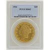Image 1 : 1904 $20 Liberty Head Double Eagle Gold Coin PCGS MS62