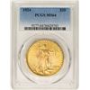 Image 1 : 1924 $20 St. Gaudens Double Eagle Gold Coin PCGS MS64