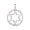Image 1 : 18KT White Gold 1.00 ctw Diamond Pendant