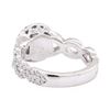 Image 3 : 14KT White Gold 1.61 ctw Diamond Wedding Ring