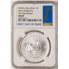 Image 1 : 2018 South Africa Krugerrand Silver Coin NGC MS69 First Day of Issue