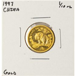 1997 China Panda 1/10 oz Gold Coin