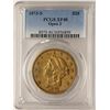 Image 1 : 1873-S Open 3 $20 Liberty Head Double Eagle Gold Coin PCGS XF40