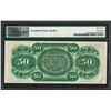 Image 2 : 1872 $50 State of South Carolina Revenue Bond Obsolete Note PMG Superb Gem Unc.