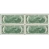 Image 2 : Lot of (4) 1976 $2 Federal Reserve Notes First Day Issue with Stamps