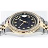 Image 3 : Rolex Mens Two Tone 14K String Diamond & Ruby Datejust Wristwatch