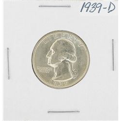 1939-D Washington Quarter Coin