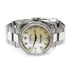 Image 1 : Rolex Oyster Perpetual Stainless Steel 36mm Mother of Pearl Diamond Dial Watch