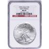 Image 1 : 1994 $1 American Silver Eagle Coin NGC MS69 First Strikes