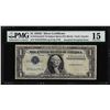 Image 1 : 1935D $1 Silver Certificate Note Inverted Overprint ERROR PMG Choice Fine 15