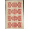 Image 2 : Uncut Sheet of 1800's $20 Canal Bank Obsolete Notes