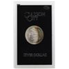 Image 1 : 1883-CC $1 Morgan Silver Dollar Coin GSA Amazing Rainbow Toning