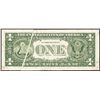 Image 2 : 1985 $1 Federal Reserve Note Gutter Fold ERROR Note