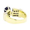 Image 3 : 18KT Yellow Gold 2.20 ctw Sapphire and Diamond Ring