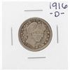 Image 1 : 1916-D Barber Quarter Coin