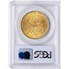 Image 2 : 1897 $20 Liberty Head Double Eagle Gold Coin PCGS MS61