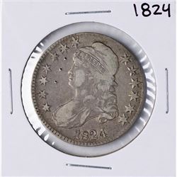 1824 Capped Bust Half Dollar Coin