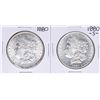 Image 1 : Lot of 1880 & 1880-S $1 Morgan Silver Dollar Coins
