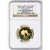 Image 1 : 2000P Australia $100 Olympics Sprinter Commemorative Gold Coin NGC PF69 Ultra Ca