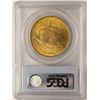 Image 2 : 1908 No Motto $20 St. Gaudens Double Eagle Gold Coin PCGS MS64