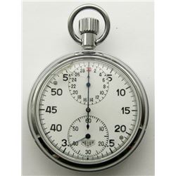 VINTAGE HEUER LEONIDIAS SA POCKET STOP WATCH!