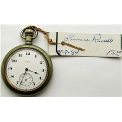 ANTIQUE 1920 ELGIN POCKET WATCH! RUNS FINE.
