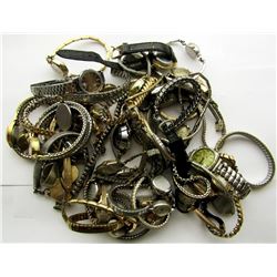 BAG OF 50 ANTIQUE & VINTAGE WRISTWATCHES