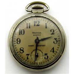 VINTAGE WESTCLOX "SCOTTY" POCKET WATCH.