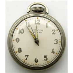 VINTAGE WESTCLOX "POCKET BEN" POCKET WATCH.