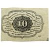 Image 2 : 1862 10 CENT FRACTIONAL POSTAL CURRENCY
