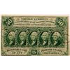 Image 1 : 1862 FIFTY CENT FRACTIONAL POSTAGE CURRENCY