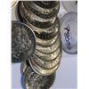Image 2 : Brilliant Uncirculated Roll of 17 Total 1921 Morgan Silver Dollars