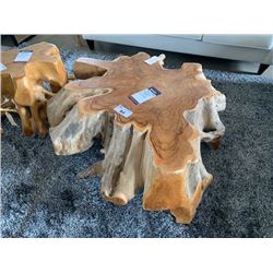 NOIR NATURAL TEAK ROOT COCKTAIL TABLE