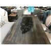 Image 3 : 6 PIECE RECLAIMED WOOD DINNING TABLE SET INCLUDING: BORDEAUX TABLE, 4 HOOKER OVAL BACK SIDE CHAIRS,