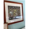 Image 2 : FRAMED FRUIT & TORCH ARTWORK