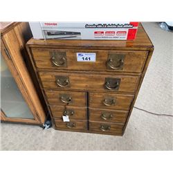 RECLAIMED WOOD  2 DOOR, 2 DRAWER CAMPAIGN CABINET