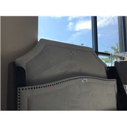 GREY MICRO FIBER 62" HEADBOARD