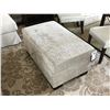 Image 1 : VAN GOGH GREY FABRIC STORAGE OTTOMAN