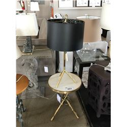 MODERN SPOT TABLE WITH TABLE LAMP