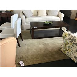 OLIVE PATTERN STYLE 96" X 120" DESIGNER AREA RUG