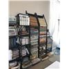 Image 2 : SAMPLE WALL OF RACKING, SHELVING & DISPLAYS WITH ASSORTED FABRIC, WOOD & CARPET SAMPLES