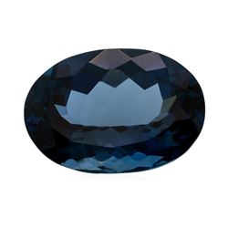 41.26 ct. Natural Oval Cut London Blue Topaz