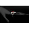 Image 3 : 1.89 ctw Ruby and Diamond Ring - 14KT White Gold