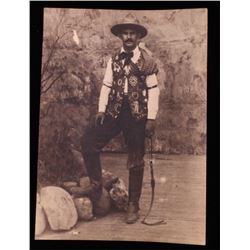 Earliest Known Photograph of Pawnee Bill 1800-1900